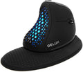 Wireless Ergonomic Vertical Mouse with OLED Screen, 7200DPI, Rechargeable U7635