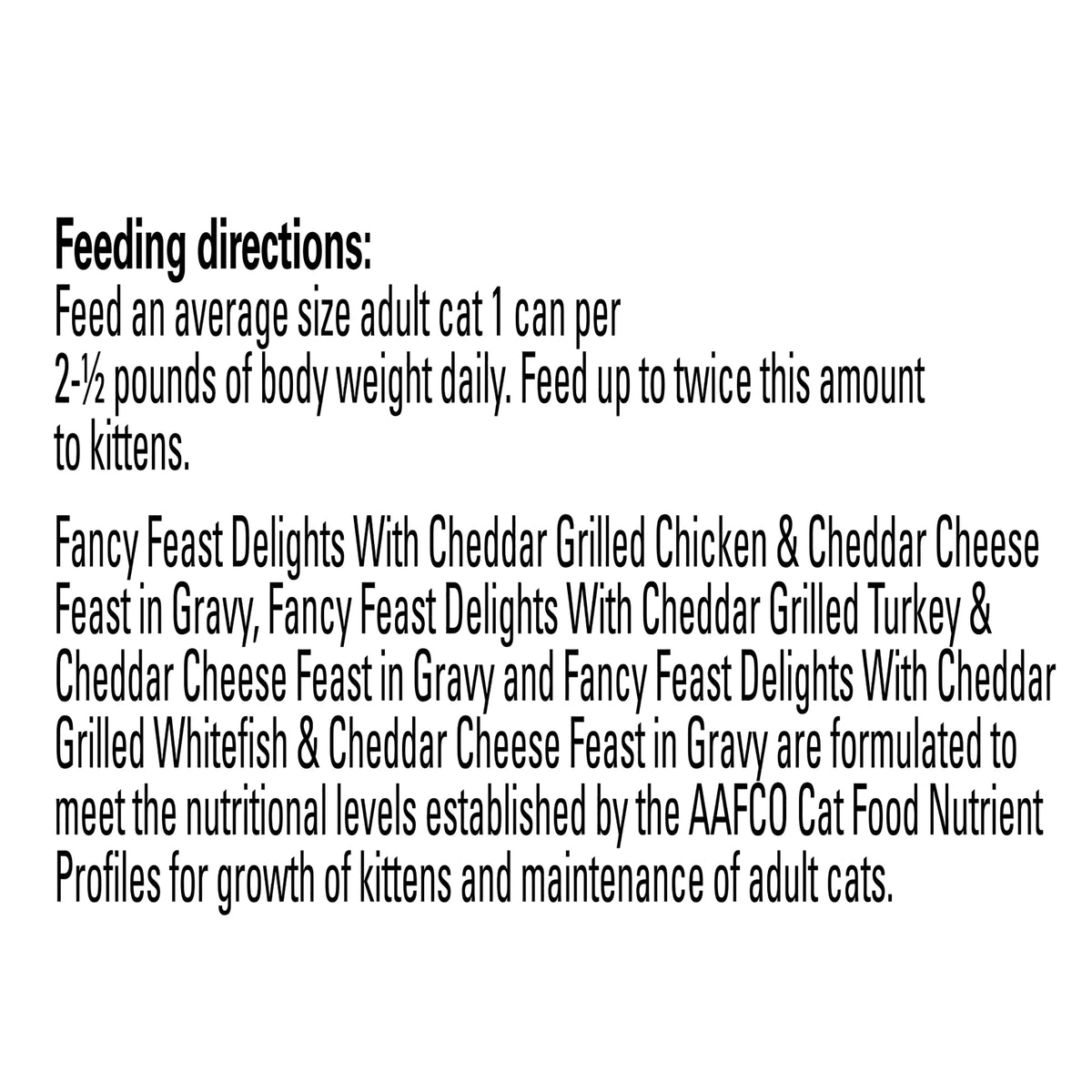 Wet Cat Food Variety Pack with Grilled Chicken, Turkey, Whitefish and Cheddar Cheese in Gravy S472784