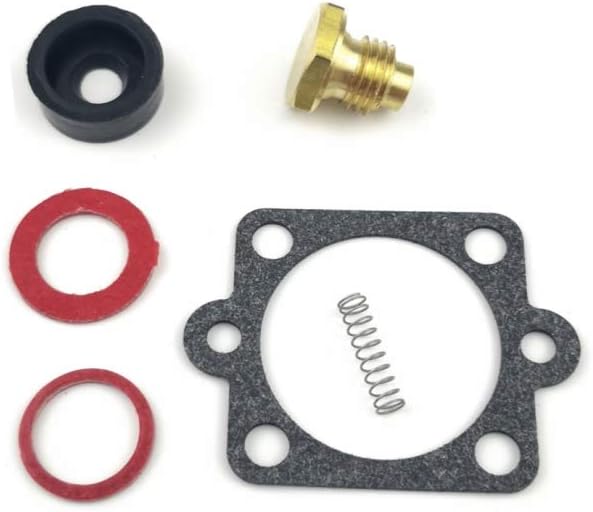 Carburetor Rebuild Kit with Gasket for 2cyl Outboard Motors Pack of 2 H531