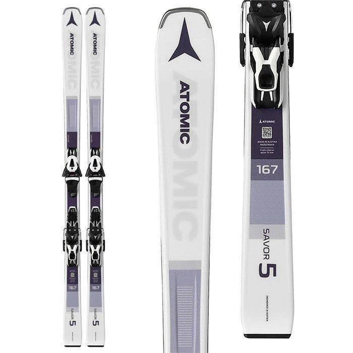 Red Ski with Bindings T579