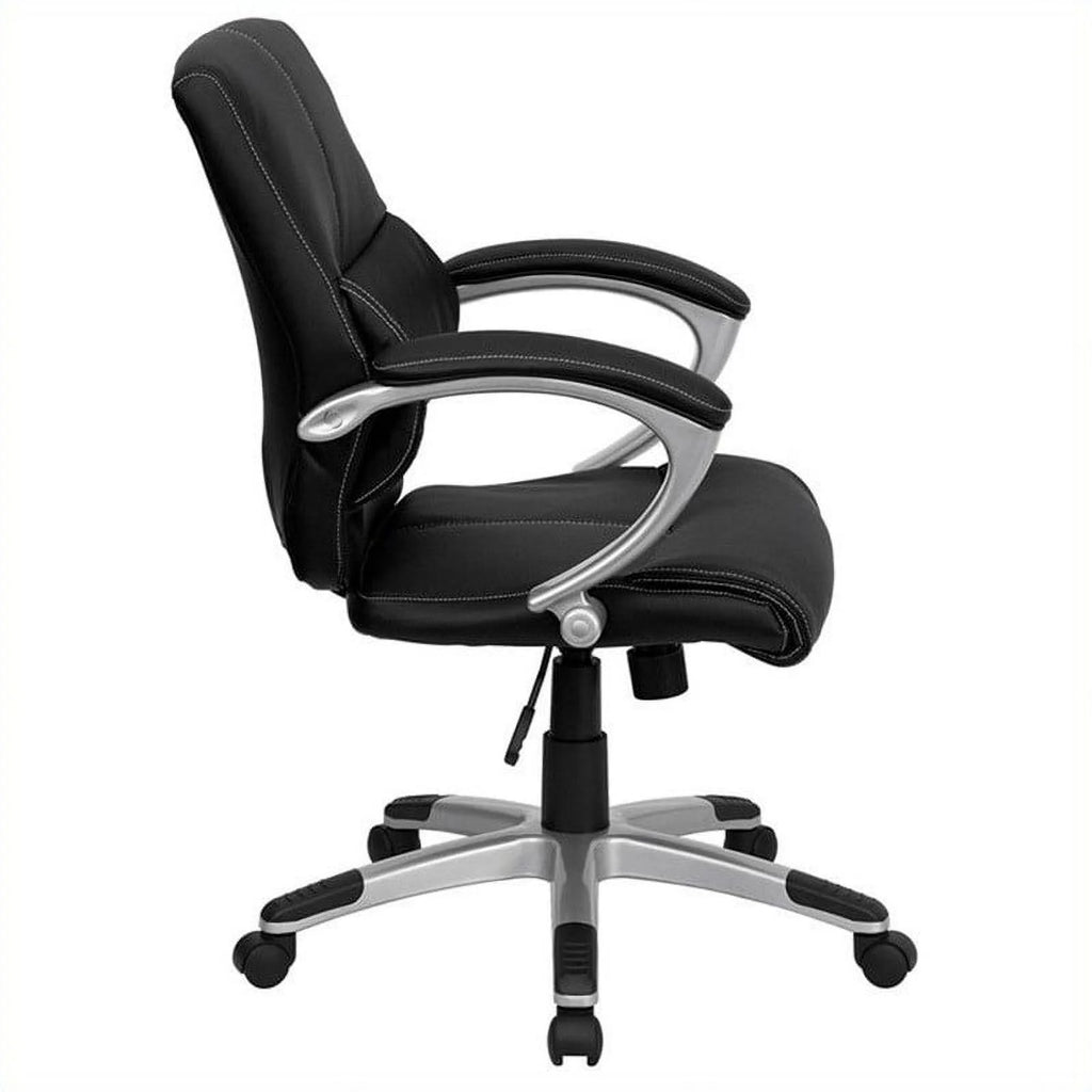 Black Mid-Back Office Chair Q7217