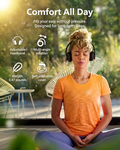 Wireless Over-Ear Bluetooth Headphones with Noise Canceling B1257