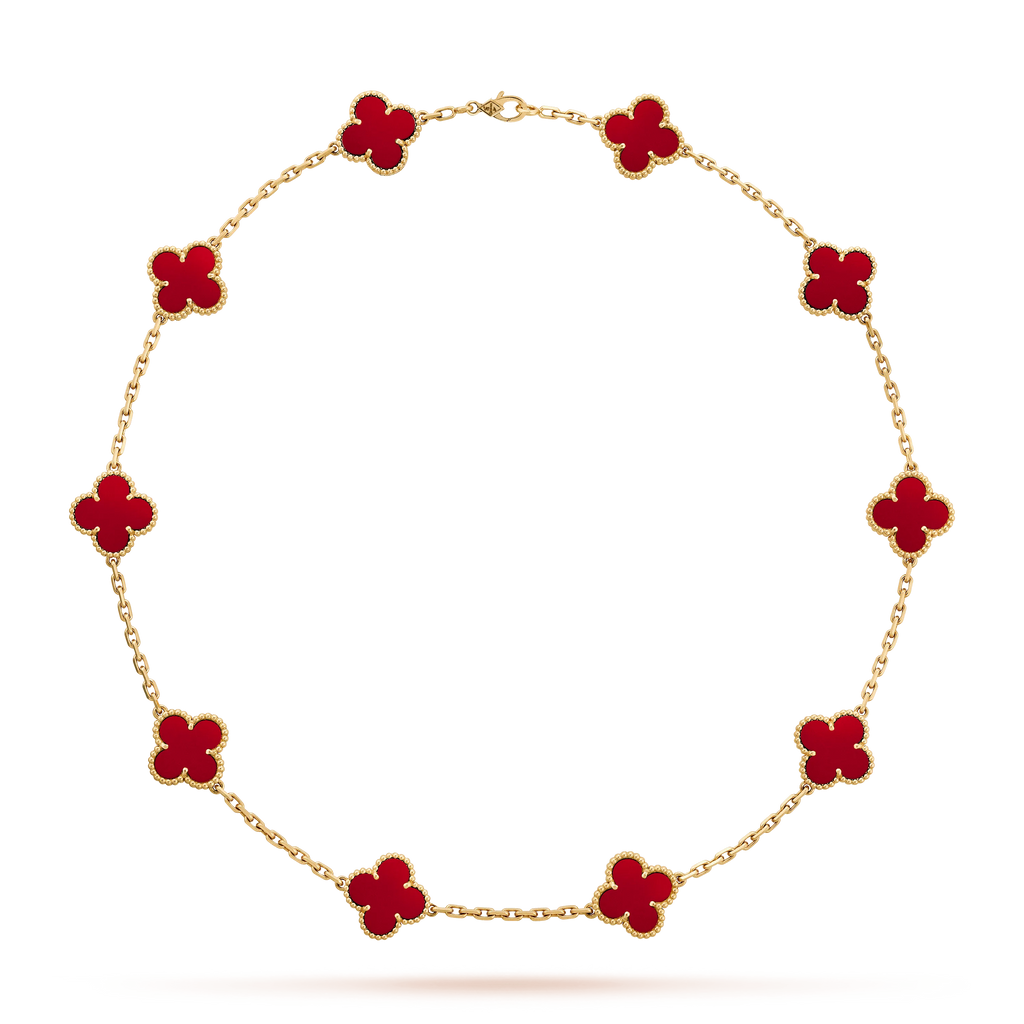 Vintage Clover Leaf Necklace E968