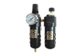 1/4x22 Integral F/R & Lubricator with Gauge S16679