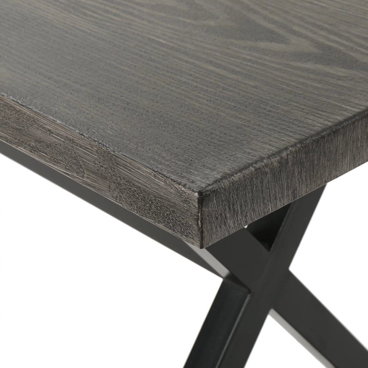 Aluminum Dining Bench with Steel Frame J342