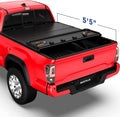 Soft Vinyl Truck Bed Tonneau Cover 5.5 FT 66.7 inch Z985331