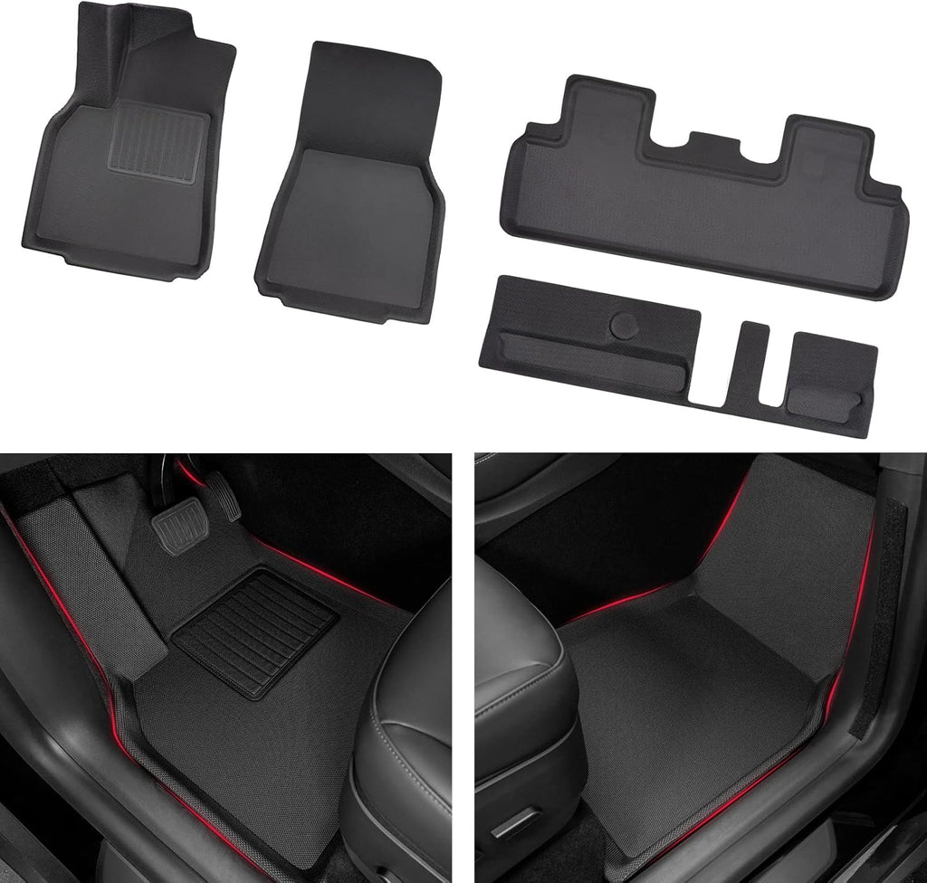 7 Seater Waterproof Floor Mats for Tesla Model Y T5675