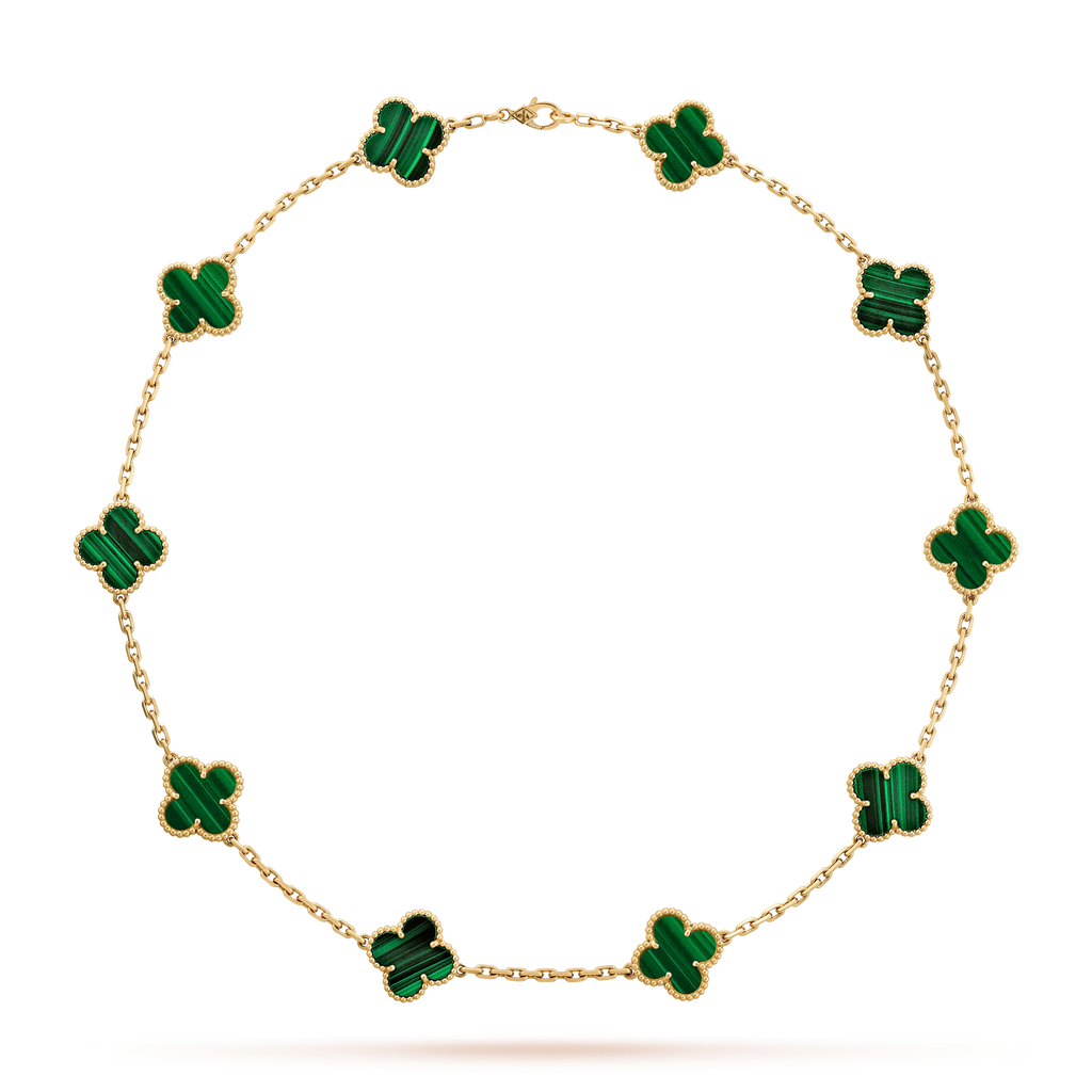 Vintage Clover Leaf Necklace E968
