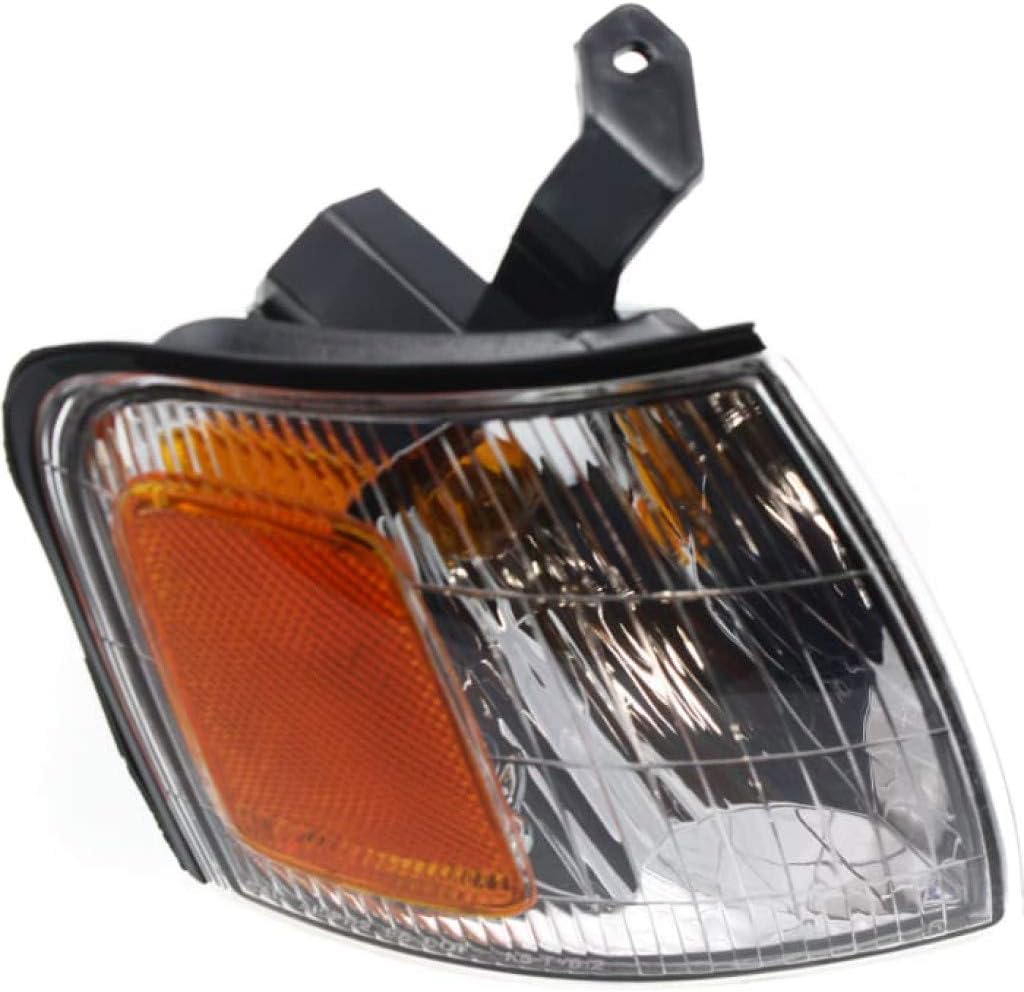 Corner Light for Toyota Avalon 1998 1999 Passenger Side Clear Amber Lens Pack of 2 U5994