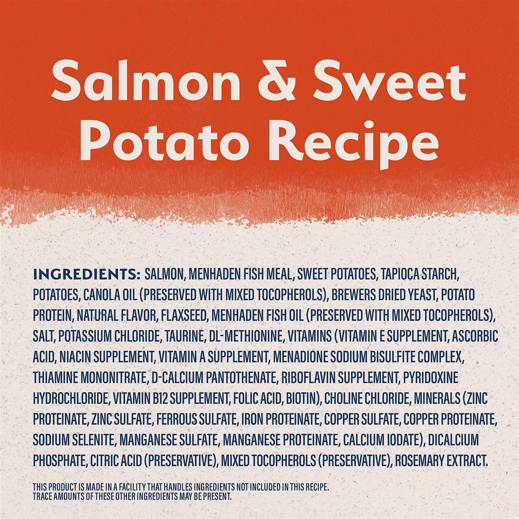 Salmon Sweet Potato Formula Dry Dog Food G909