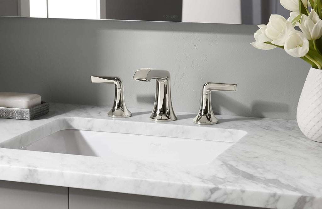 White Under-Mount Bathroom Sink V7915