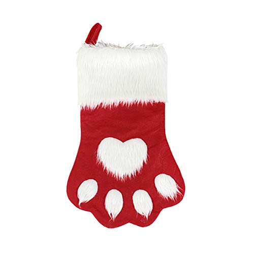 Plush Plaid Christmas Stockings C7197