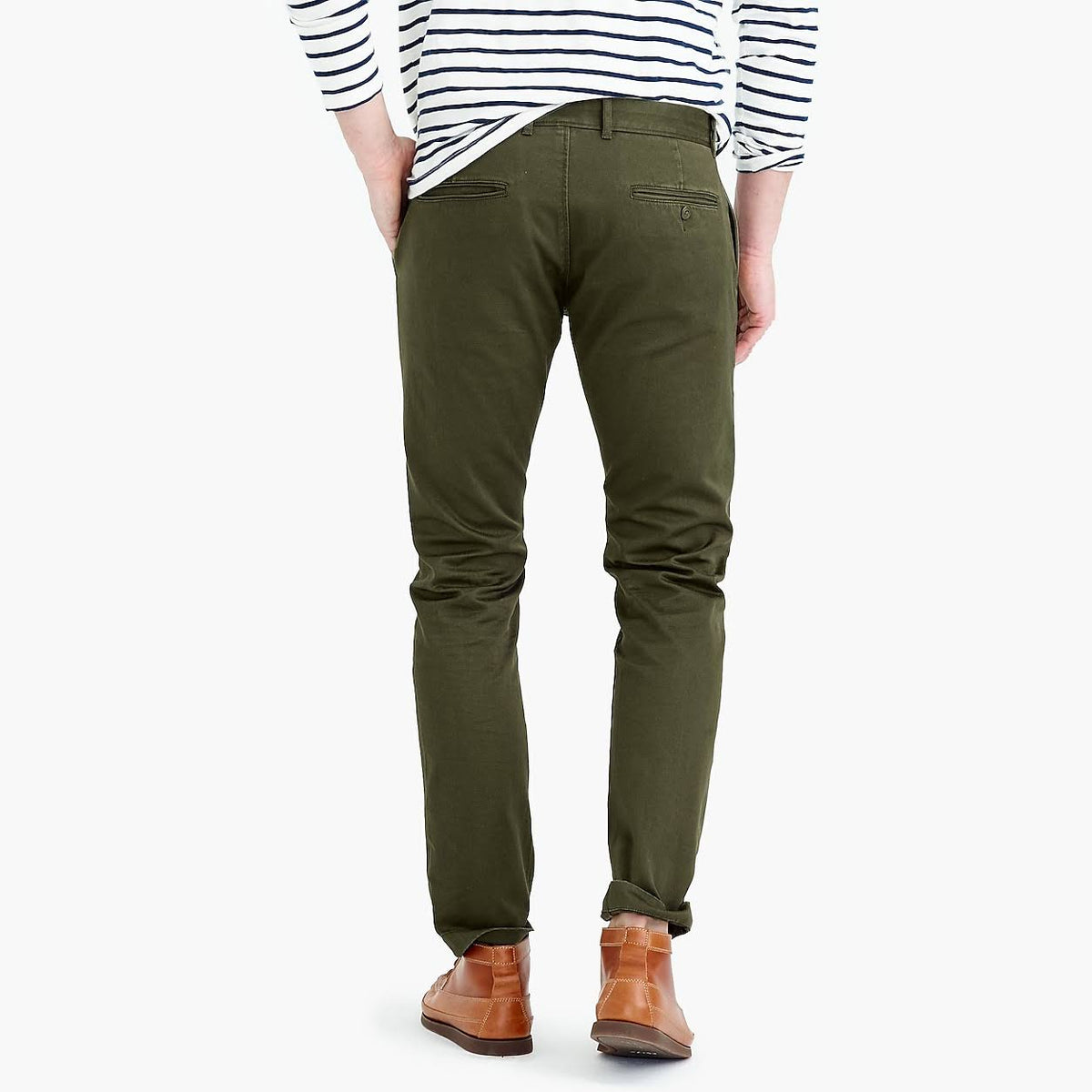 Mens 484 Slim-Fit Stretch Chino Pant D6009