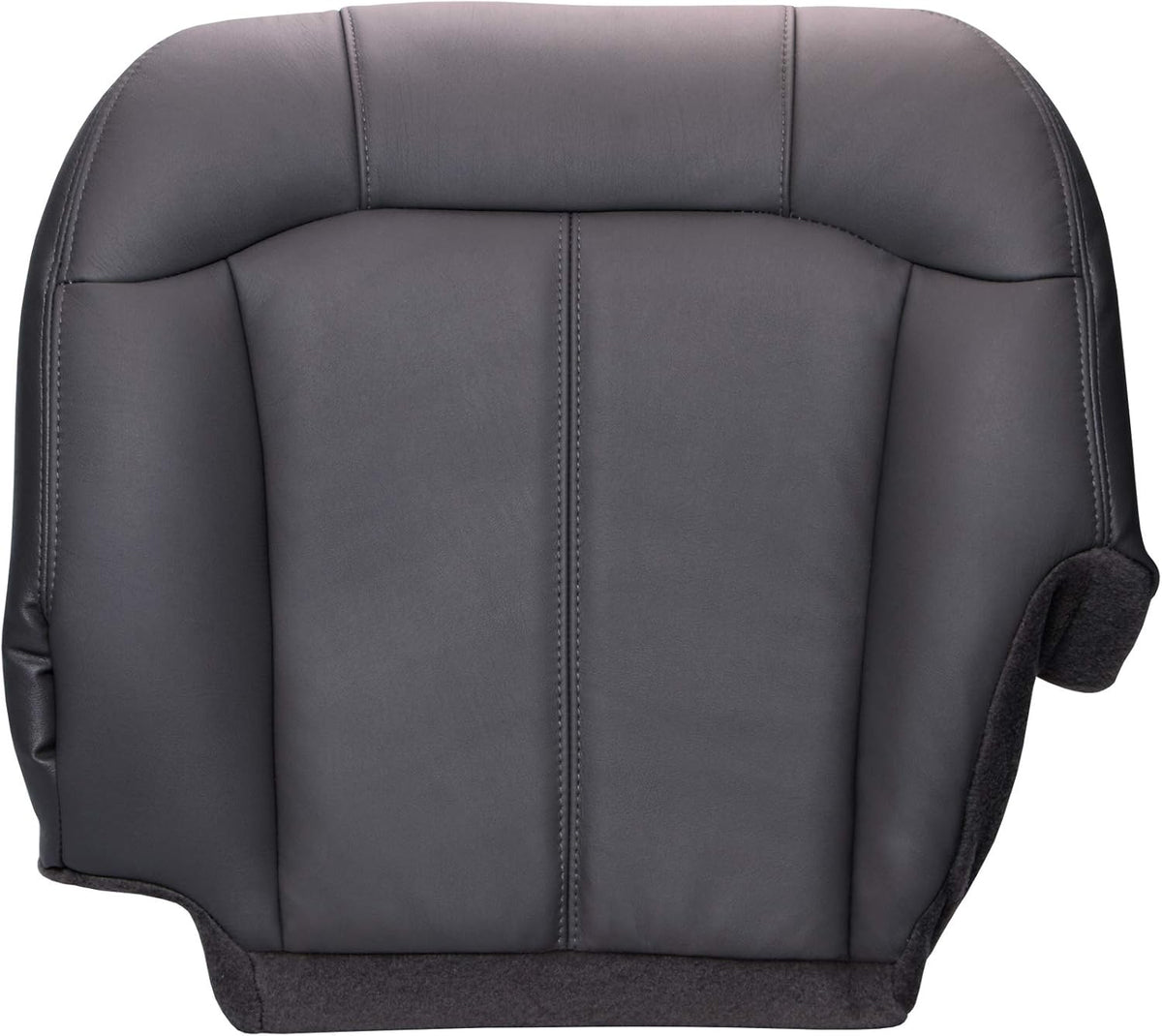 Medium Dark Pewter Leather Replacement Seat Cover S337840