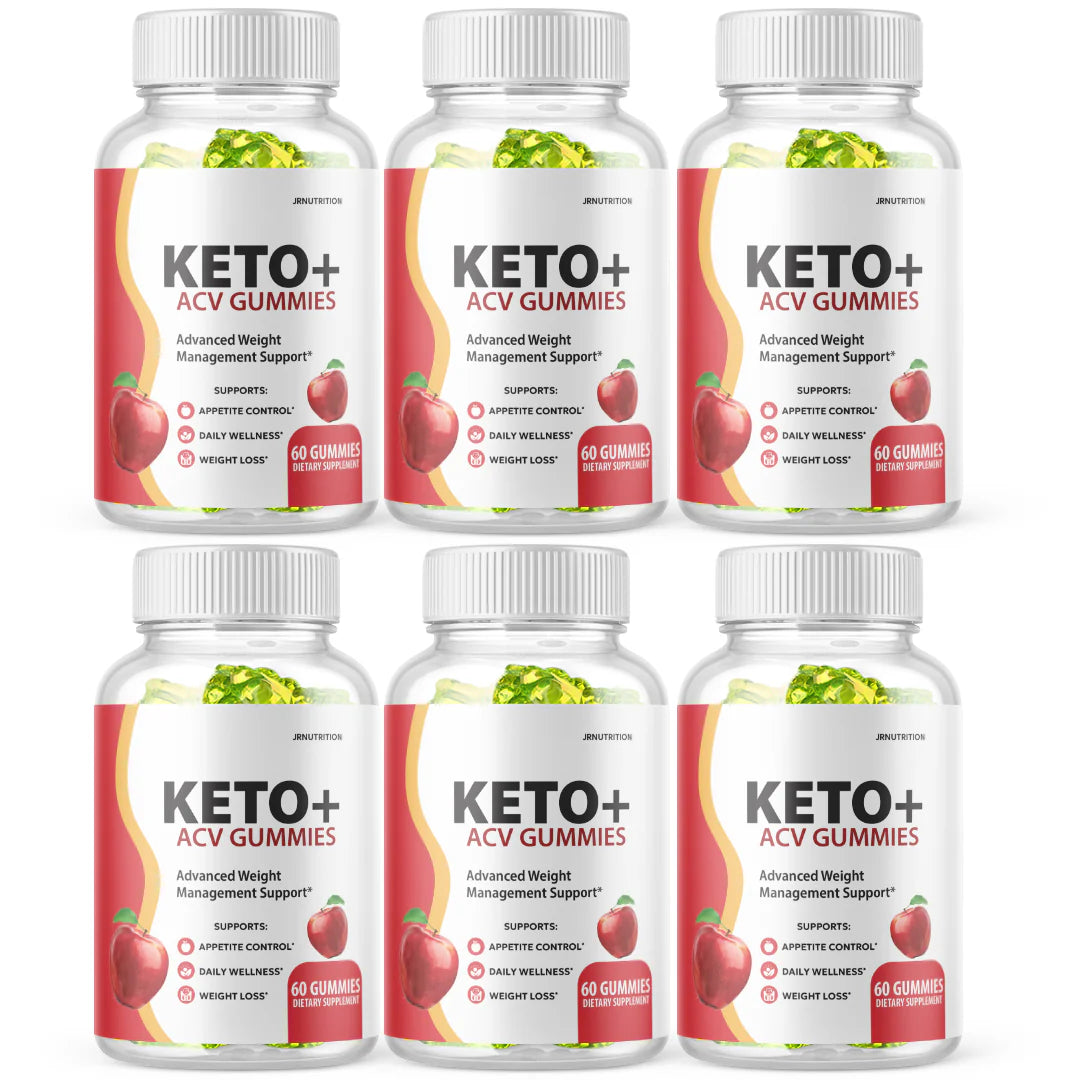 Keto ACV 500mg Gummies 6 Bottles J7171