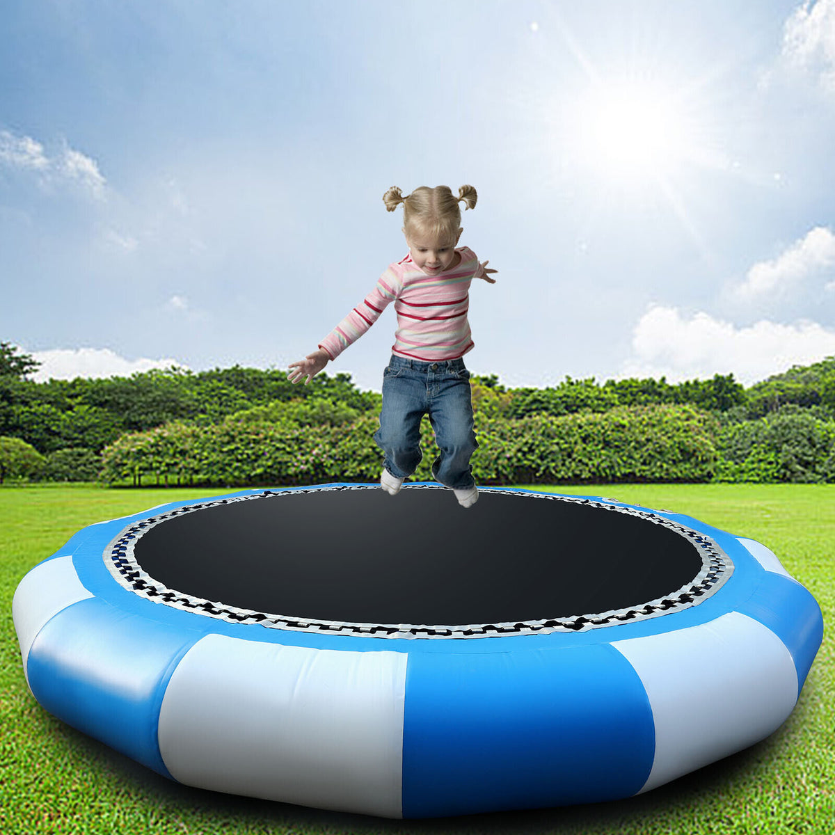 16.4Ft Inflatable Water Trampoline E8972