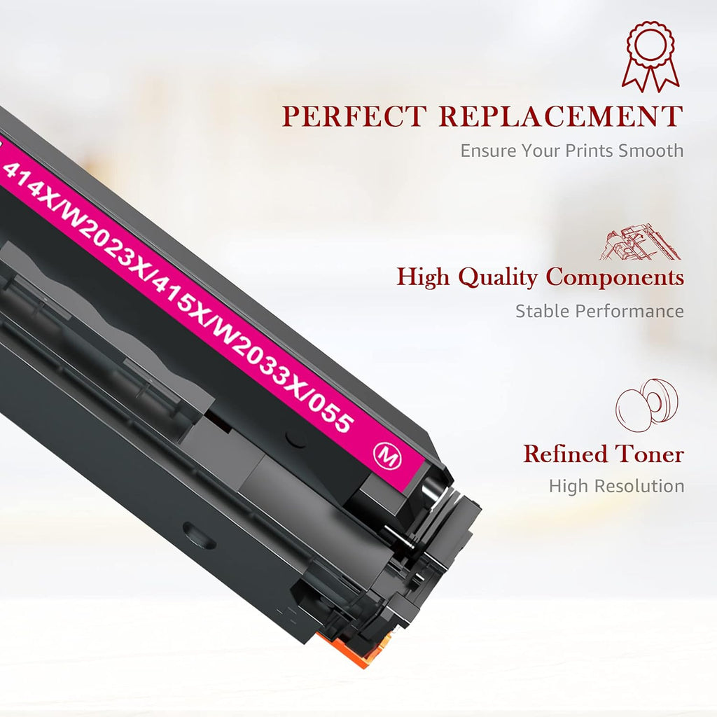4-Pack High Yield Toner Cartridge for HP Printer H59819