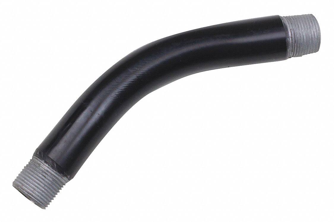 3-1/2 in. x 45 Deg GRC PVC Coated Elbow W402739