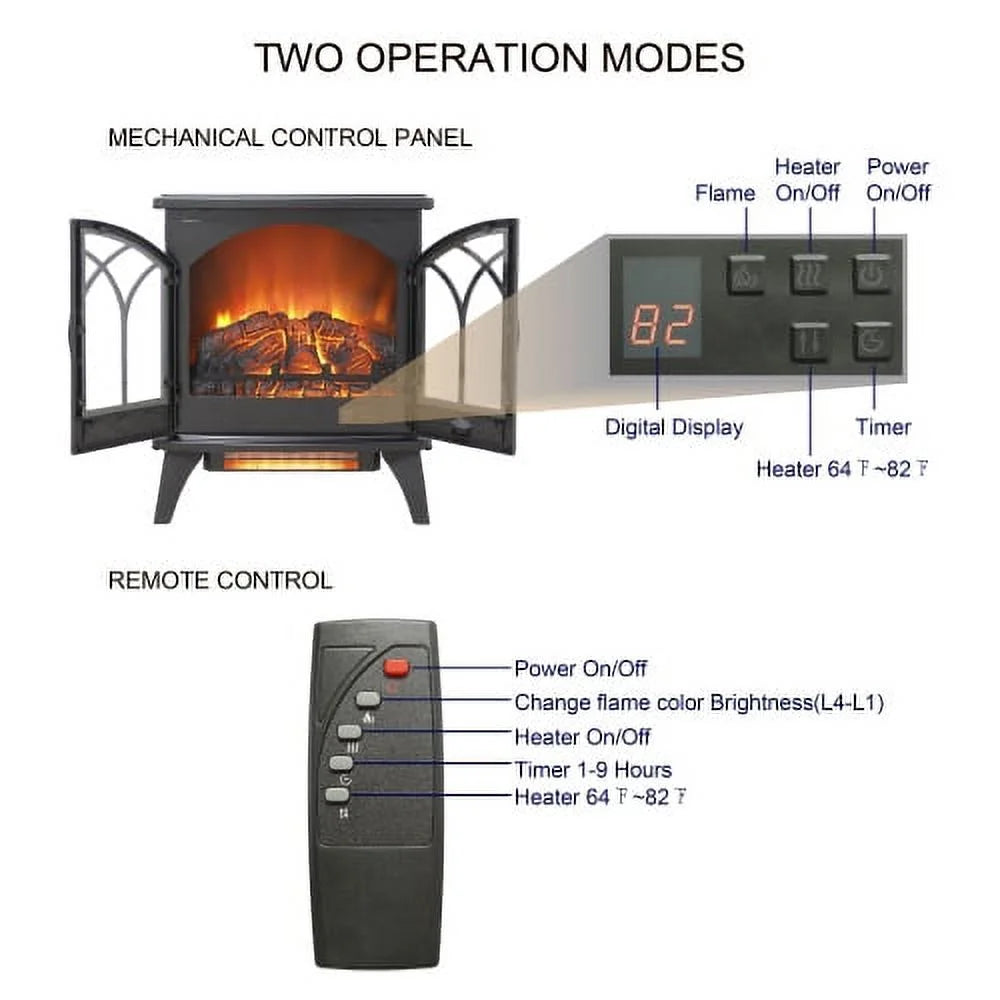 24 inch 3D Infrared Electric Stove R2617