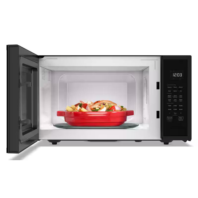 Black Stainless Countertop Microwave C542646