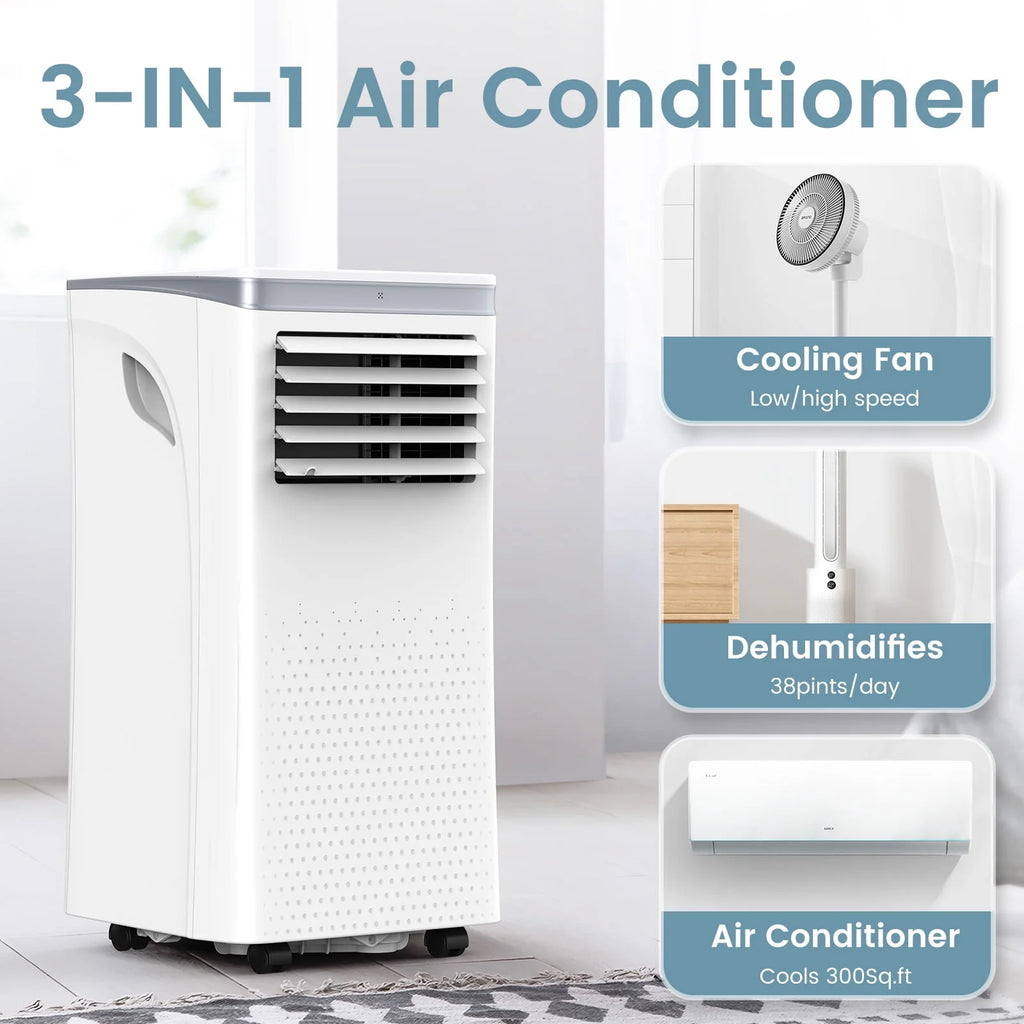 8000 BTU Portable Air Conditioner Y6081