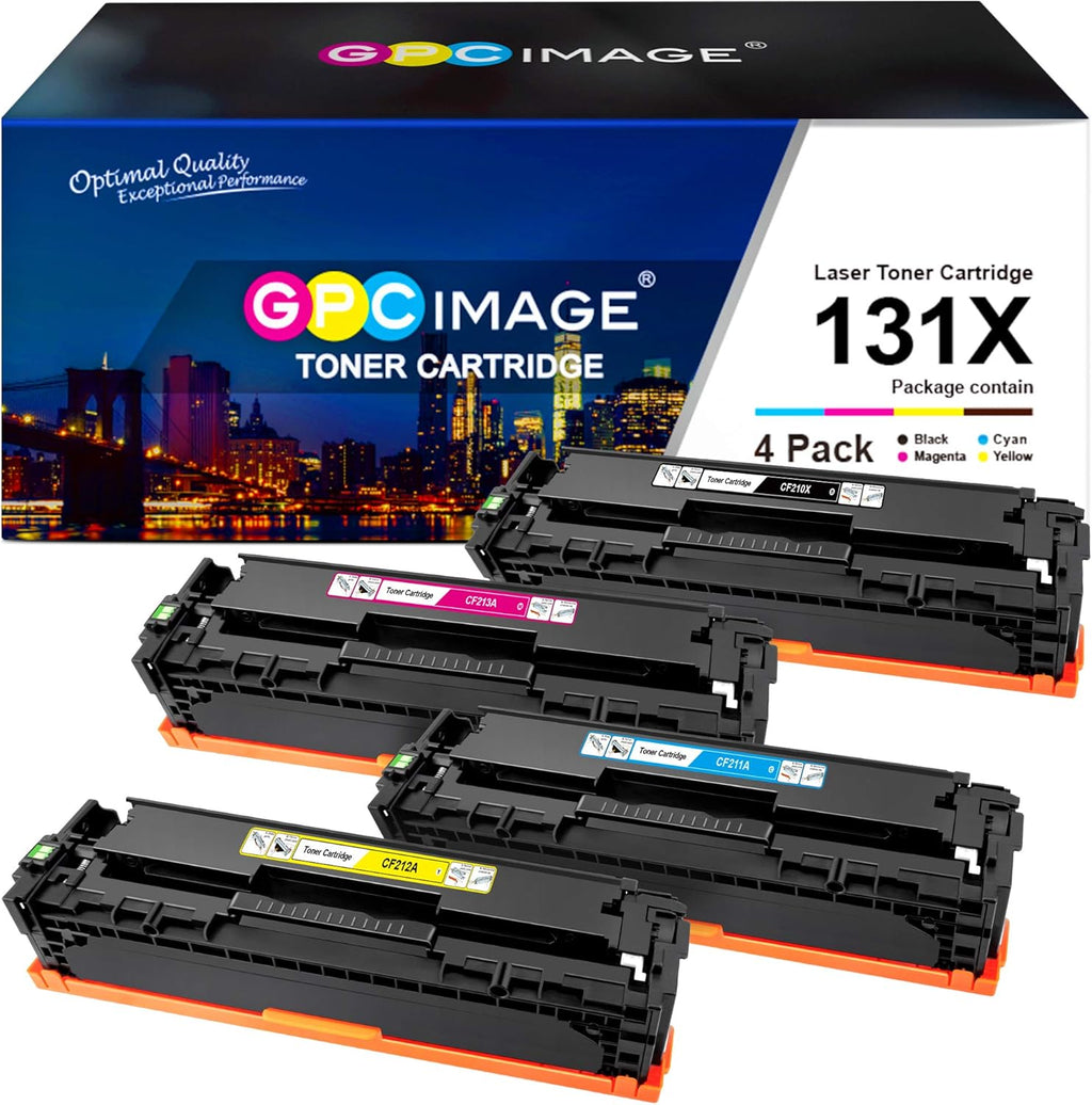 Black Cyan Magenta Yellow Toner Cartridge Set B110543