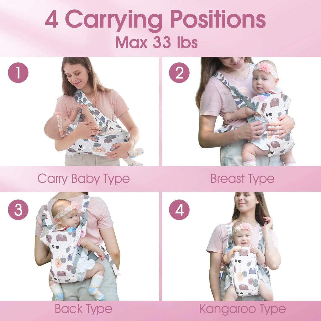 4 in 1 Ergonomic Baby Carrier V48536
