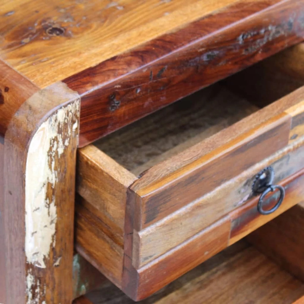 Night Cabinet Solid Reclaimed Wood T16619
