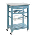 Blue Kitchen Cart R324