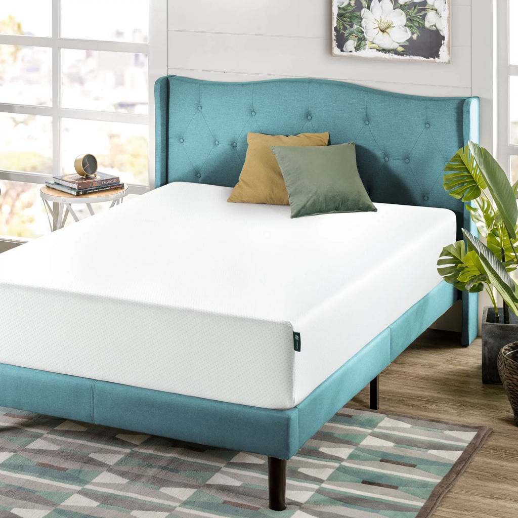 10 Green Tea Memory Foam Queen Mattress U94742