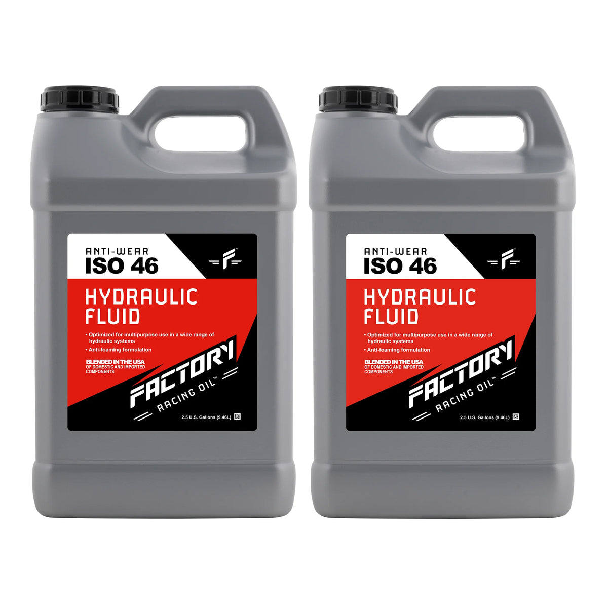 ISO 46 Anti-Wear Hydraulic Fluid 5 Gallons L495445