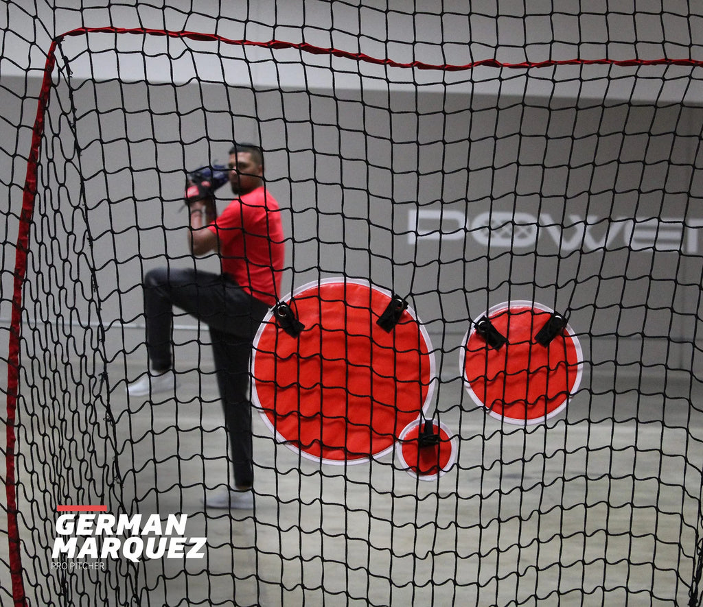 Pitching Bundle with Practice Net, Target System, Strike Zone and Weighted Training Ball D223712