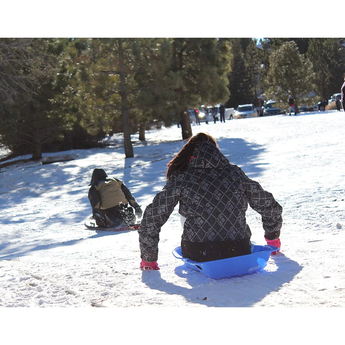 Blue Toboggan Snow Sled S608