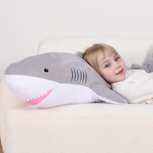 40 Inch Giant Shark Stuffed Animal Plush Toy S1725