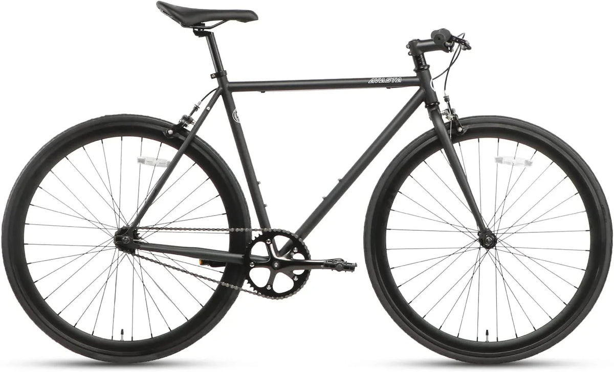 Black Fixed Gear Urban Commuter Bike K59894