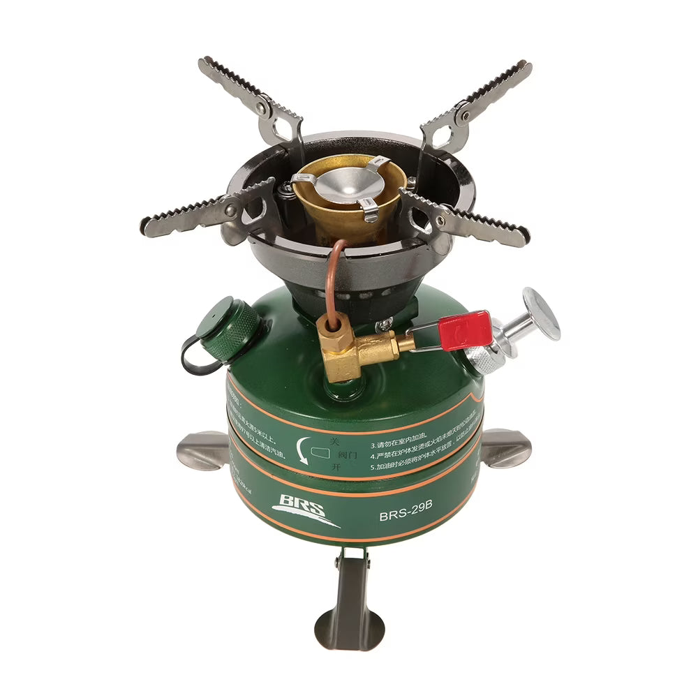 Portable Gasoline-burning Camping Furnace Cooker S7531