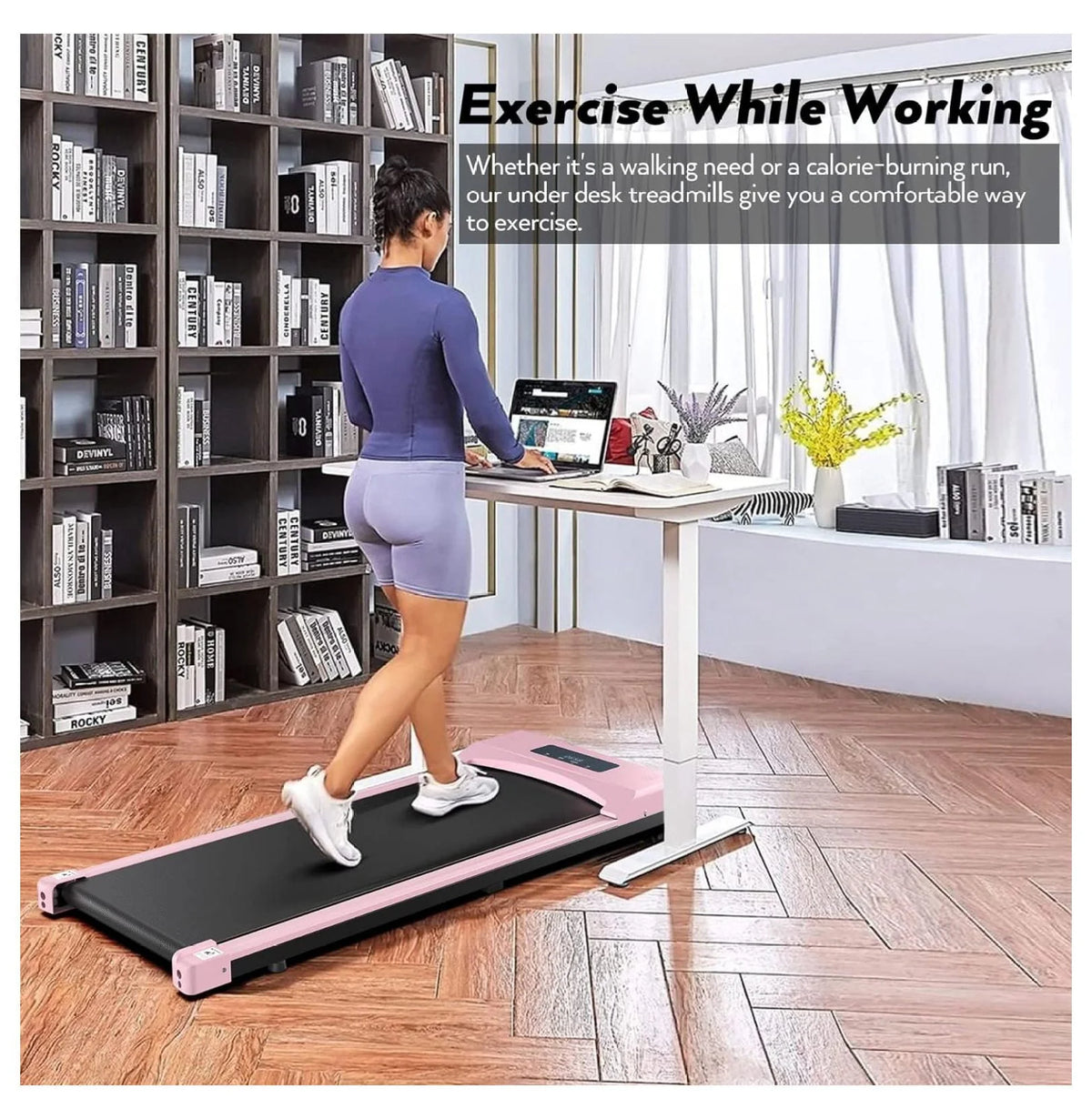 2.5HP Under Desk Treadmill V898