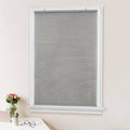 Cordless Vinyl Semi-Sheer Roll-Up Shade 48x22 W x 72x22 L Gray Y970