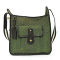 Khaki Green Monogram Shoulder Bag C767