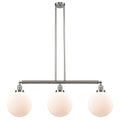 Brushed Satin Nickel 3 Light Island Light W66123