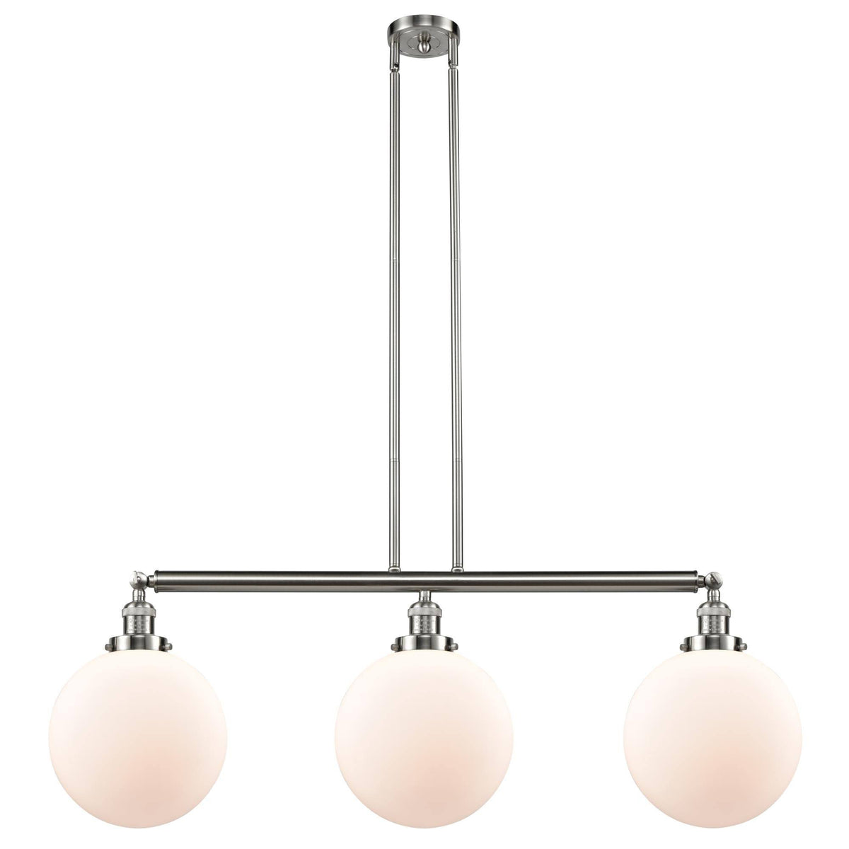 Brushed Satin Nickel 3 Light Island Light W66123