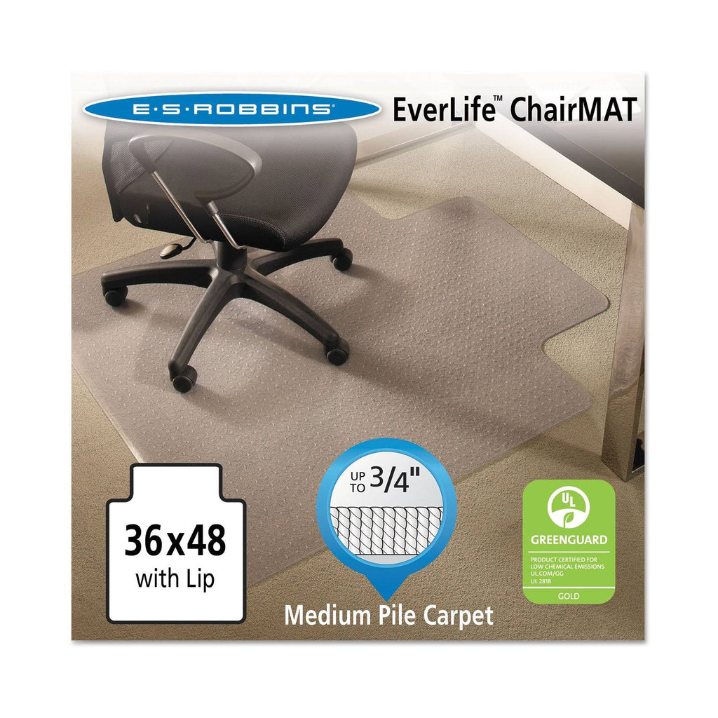 Clear 36 x 48 Chair Mat for Carpet O827