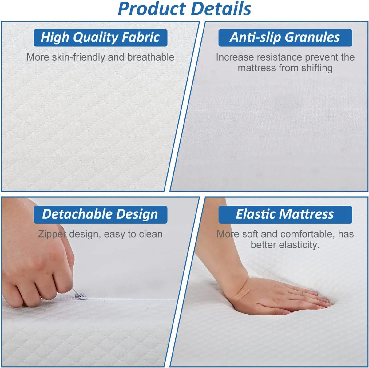 Queen 8 Inch Gel Memory Foam Medium Firm Mattress I84561