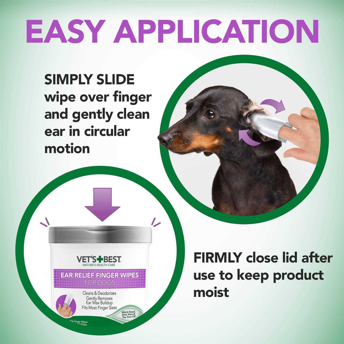 Ear Finger Pads 50 Pads for Dogs W860