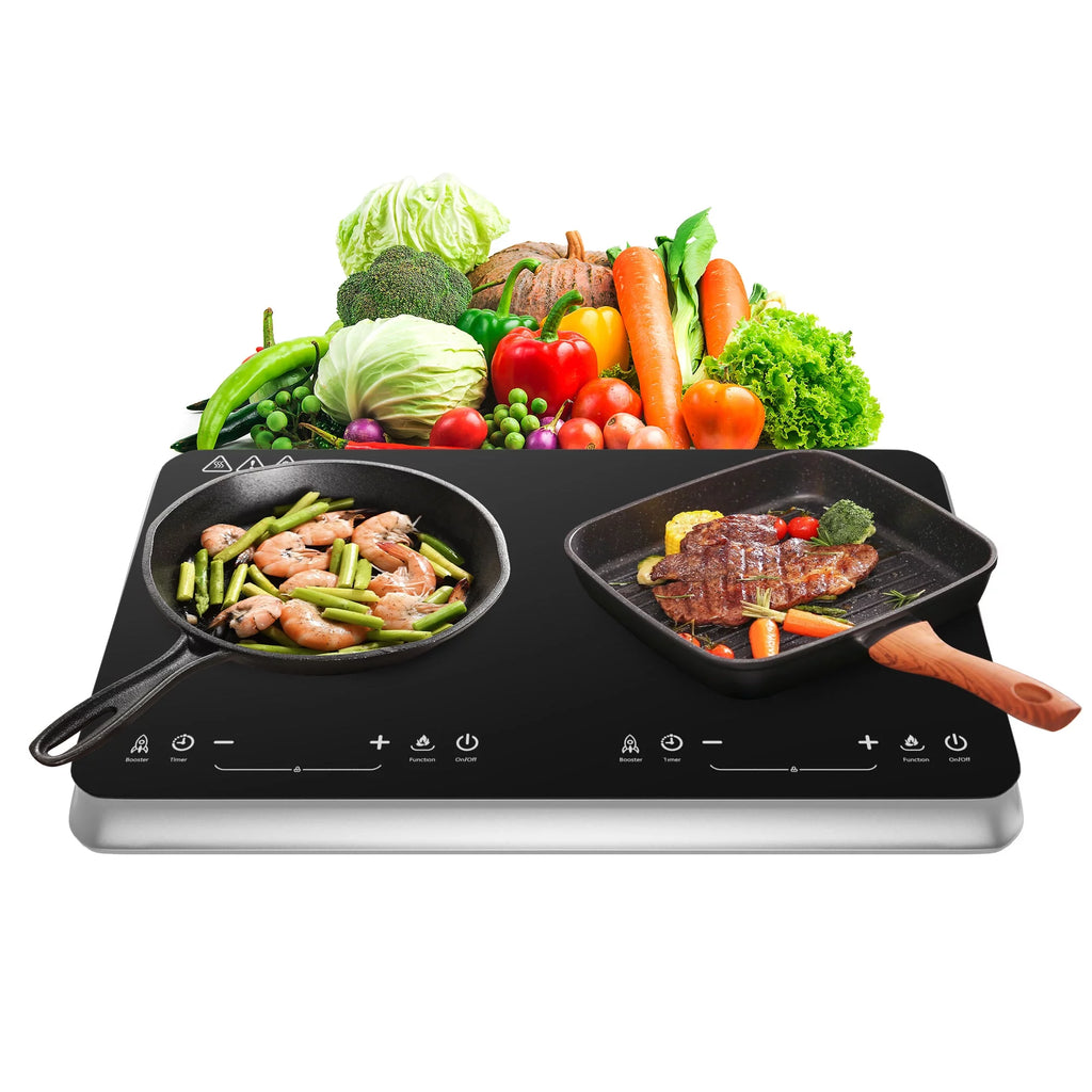 1800W Double Burner Electric Induction Cooktop B81238