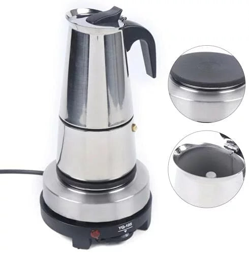Stainless Steel Moka Espresso Maker S30852
