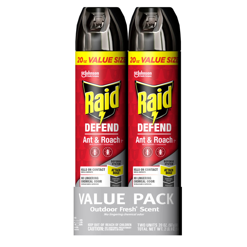 Ant and Roach Killer Spray 17.5 oz 2 Count P9011