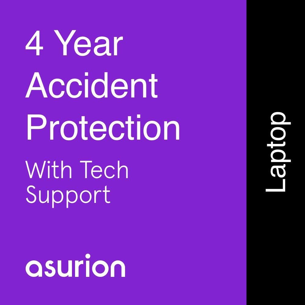 4 Year Laptop Accident Protection Plan with Tech Support Y181