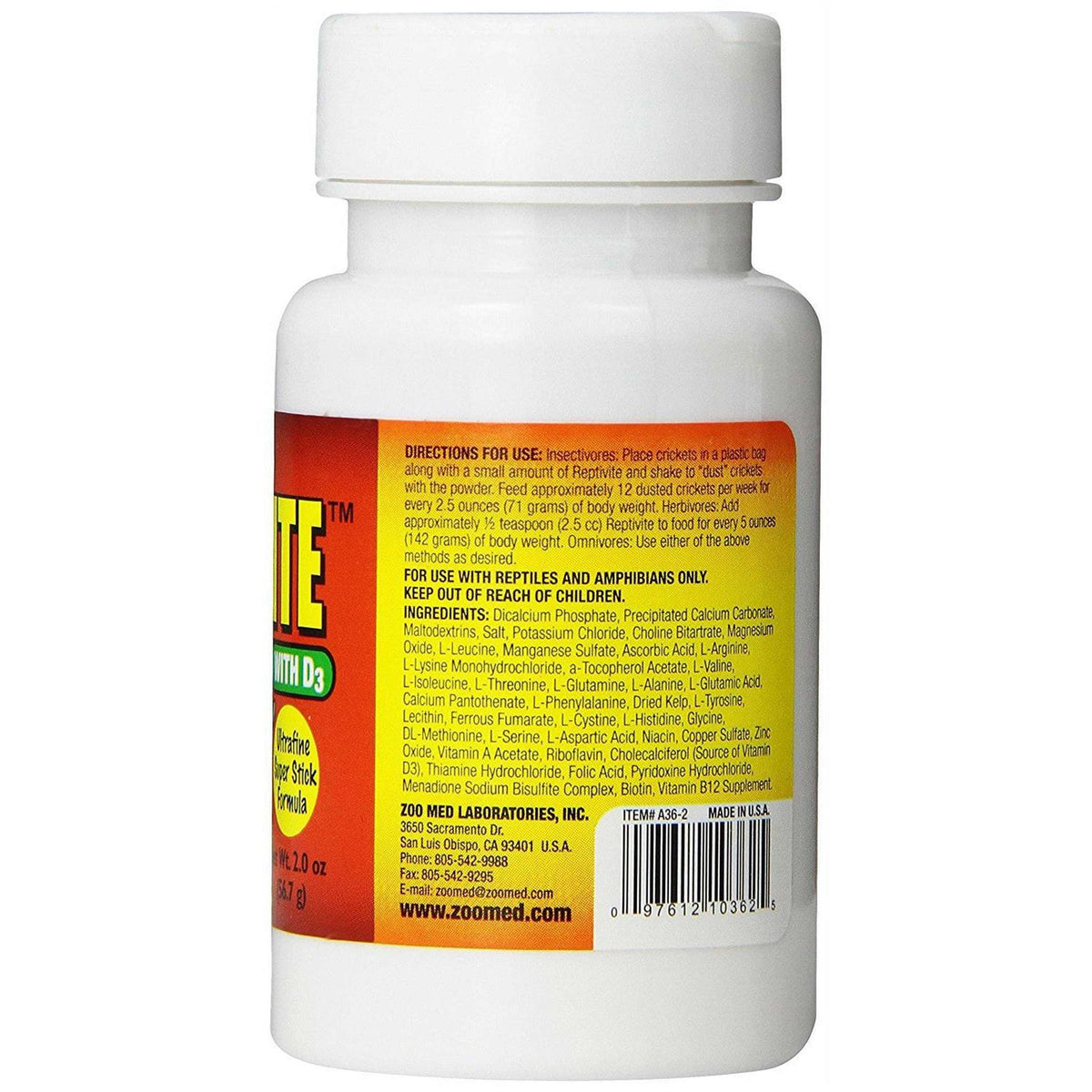 Reptivite with D3 P934