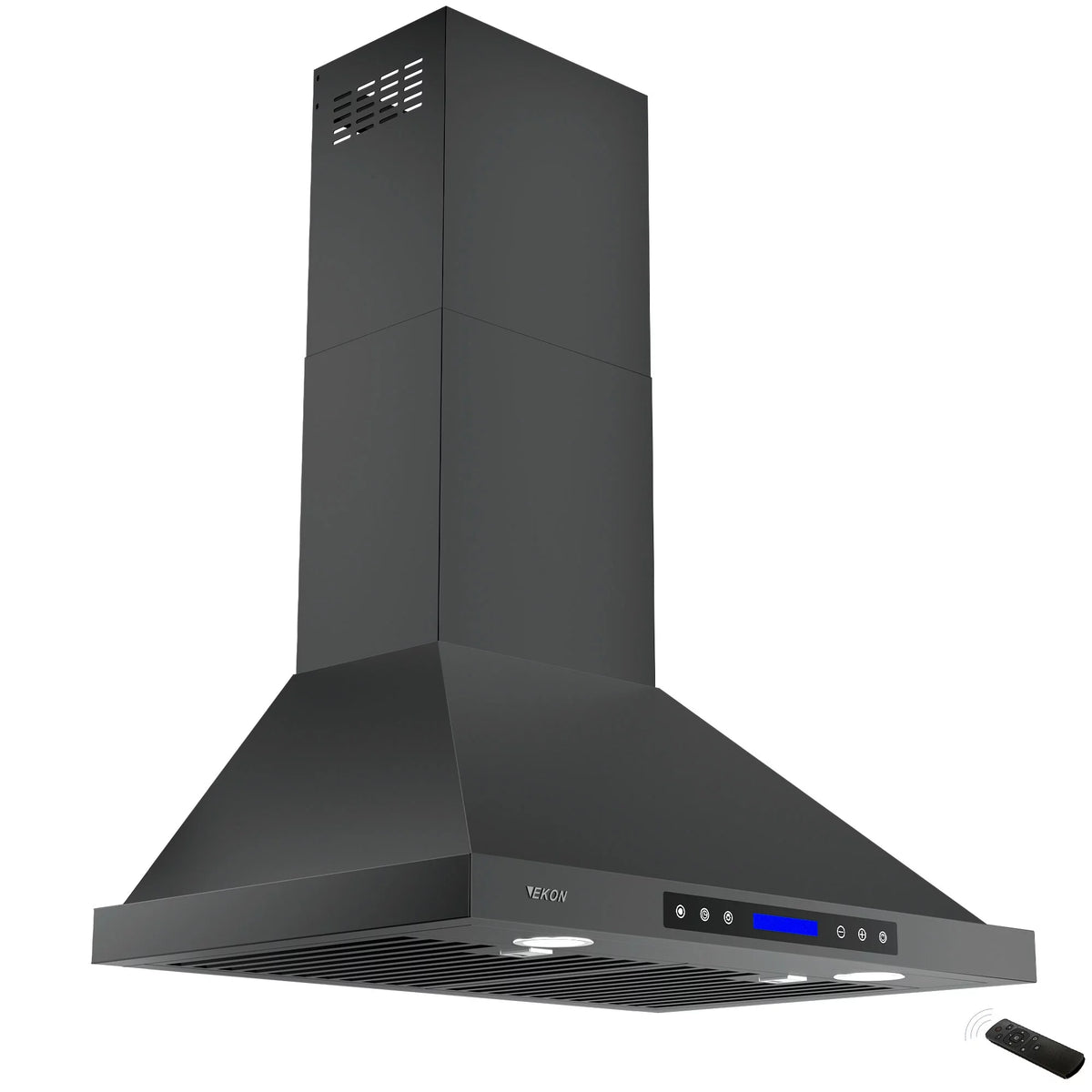 30 inch 900 CFM Convertible Black Stainless Steel Wall Mount Range Hood T441831